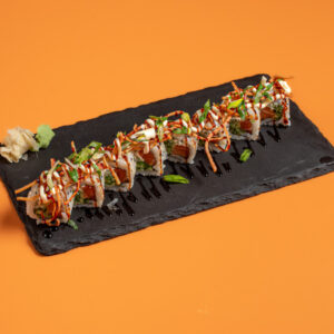 3. Fried Crab with Salmon and Philadelphia