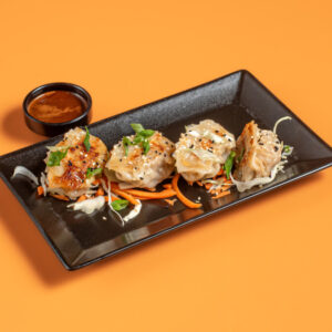 1. Dumplings with Pork and Shrimp (4pcs)