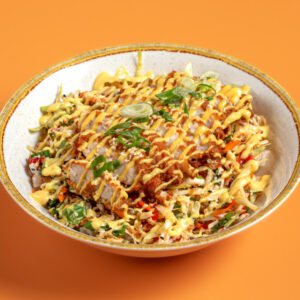 4. Chicken Katsu Rice Bowl
